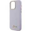 Guess GUHCP15LPGMCSL iPhone 15 Pro 6.1 liliowy/lilac hardcase Glitter Glossy Script